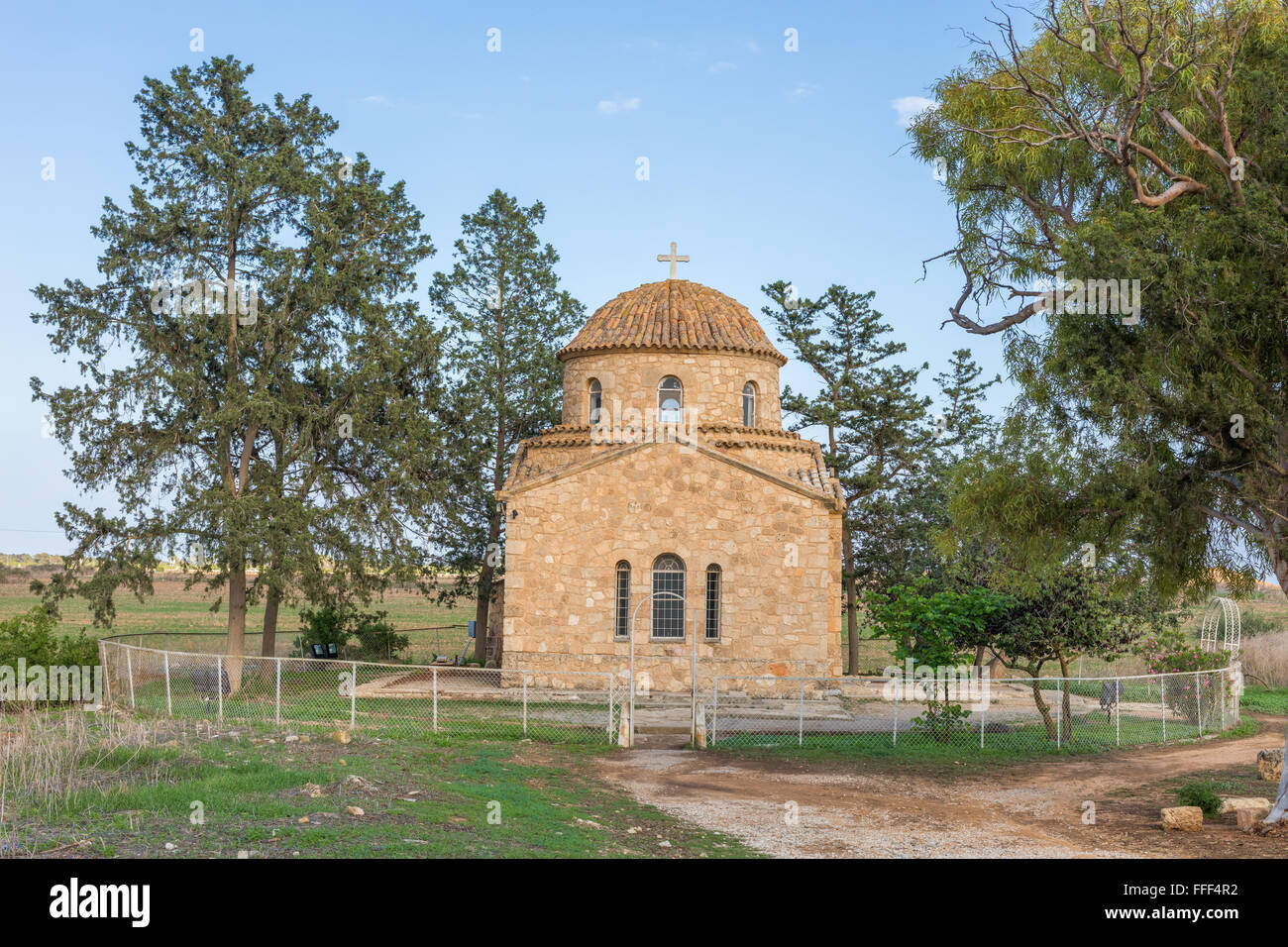 Monastery of St. Barnabas, Northern Cyprus Stock Photo Alamy