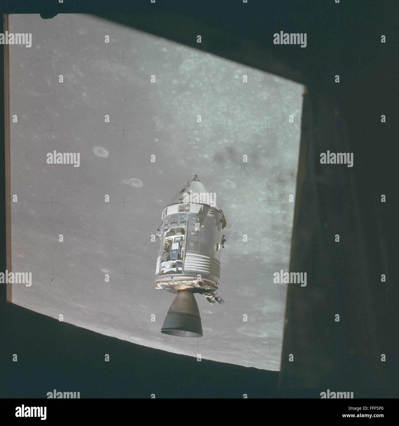 Apollo 15 untouched photographic archive, this is the complete unedited collection from the Apollo Mission Stock Photo