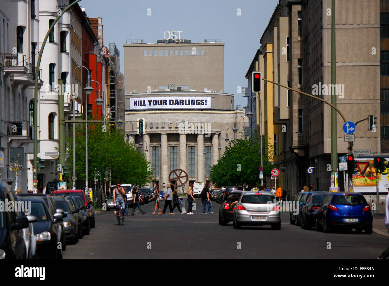 Volksbuehne am Rosa LuxemburgPlatz, BerlinMitte Stock Photo Alamy