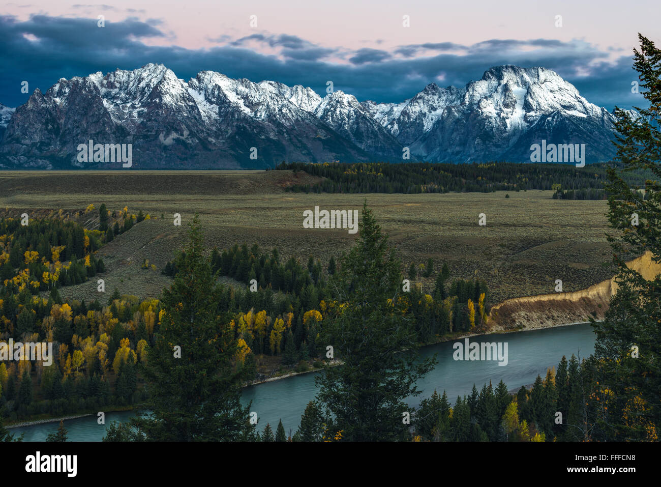 Snake River Overlook Stock Photo - Alamy