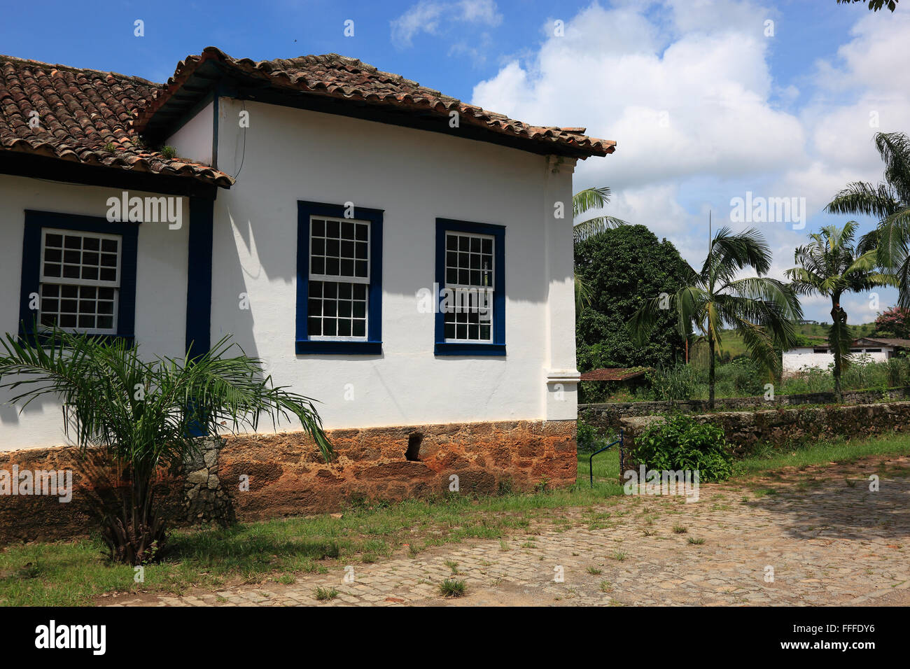Coffee farm Fazenda Toquara, near Vassouras, state Rio de Janeiro, Brazil Stock Photo