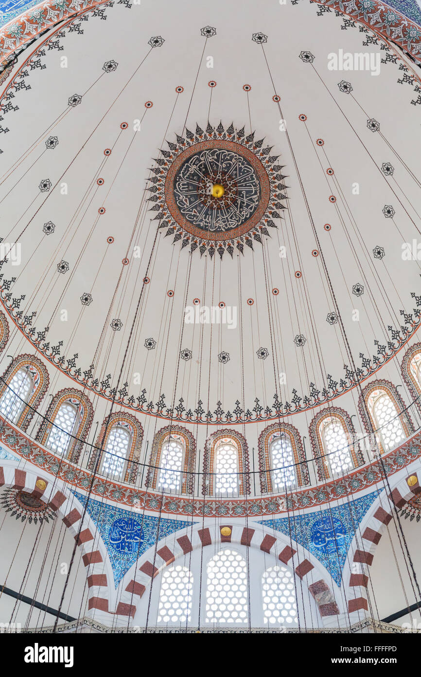 Mosque of Rustem Pasha, Tahtakale, Istanbul, Turkey Stock Photo