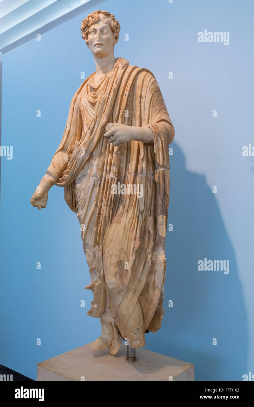 Hellenistic sculpture in archaeology museum, Aphrodisias, Aydin