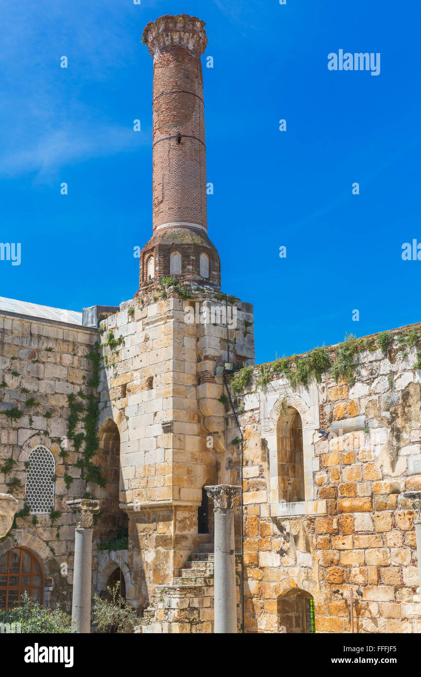 Isa Bey Mosque, Ephesus, Selcuk, Izmir Province, Turkey Stock Photo