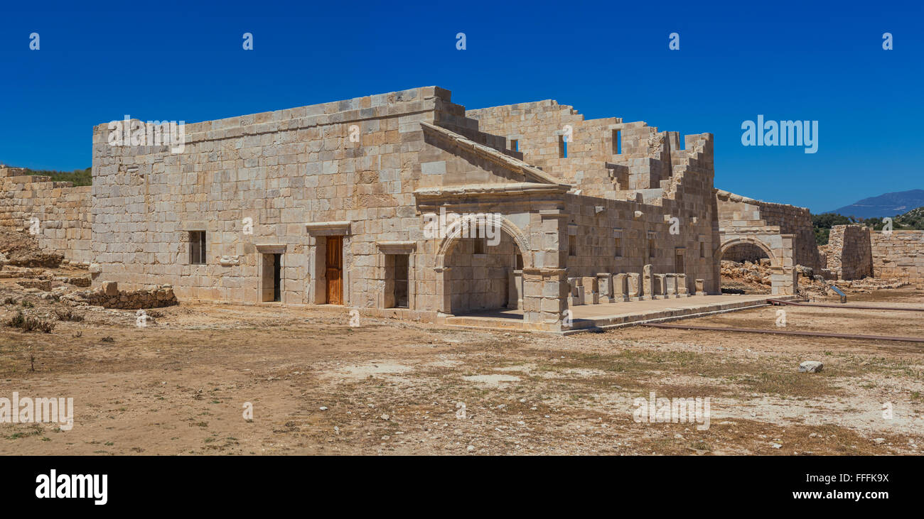 Bouleuterion, ruins of ancient Patara, Antalya Province, Turkey Stock Photo