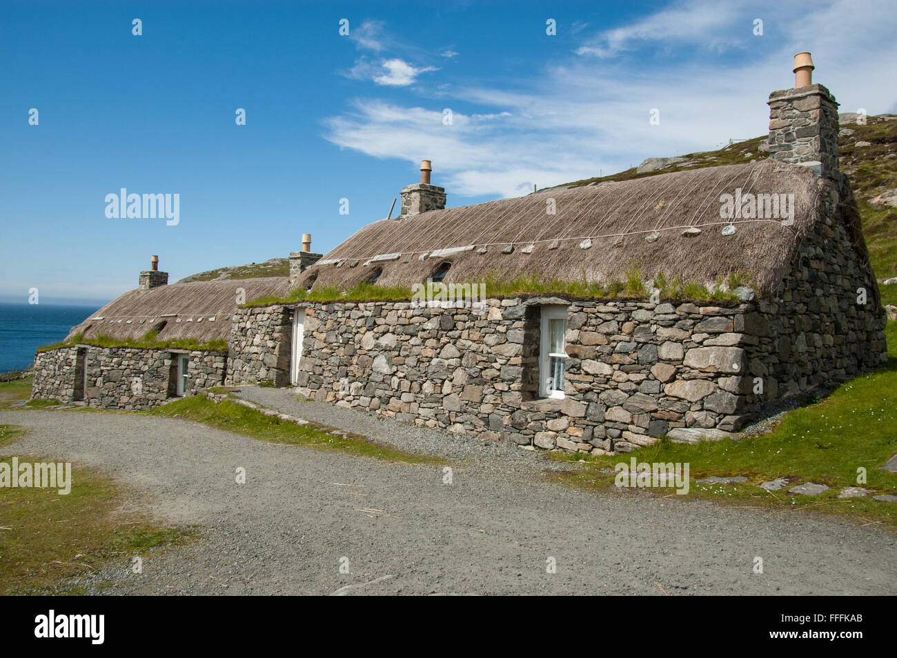 Traditional Scottish Houses High Resolution Stock Photography and
