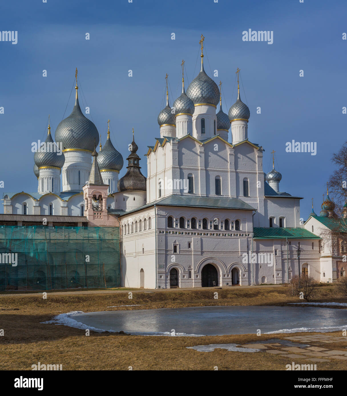 Kremlin, Rostov, Yaroslavl region, Russia Stock Photo