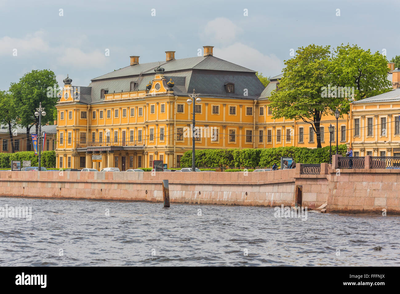 Menshikov Palace, Saint Petersburg, Russia Stock Photo