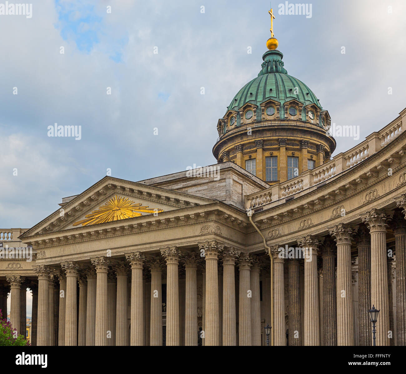 Kazan Cathedral, Saint Petersburg, Russia Stock Photo