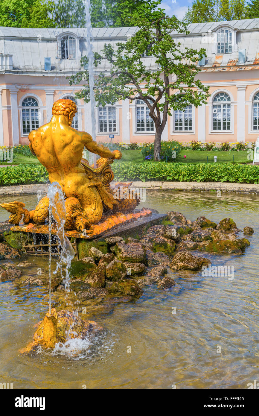 Peterhof, Saint Petersburg, Russia Stock Photo