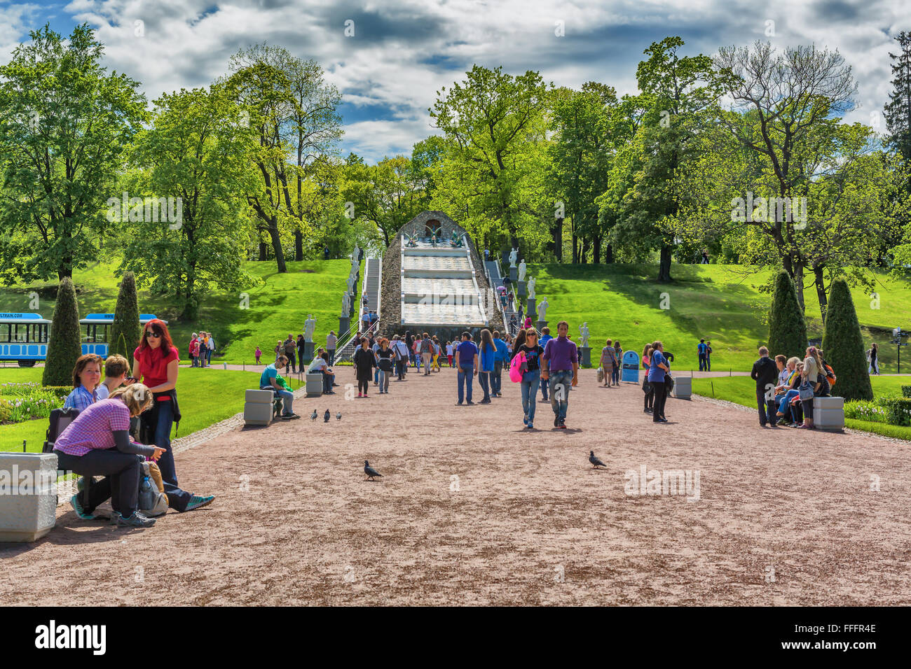 Peterhof, Saint Petersburg, Russia Stock Photo - Alamy