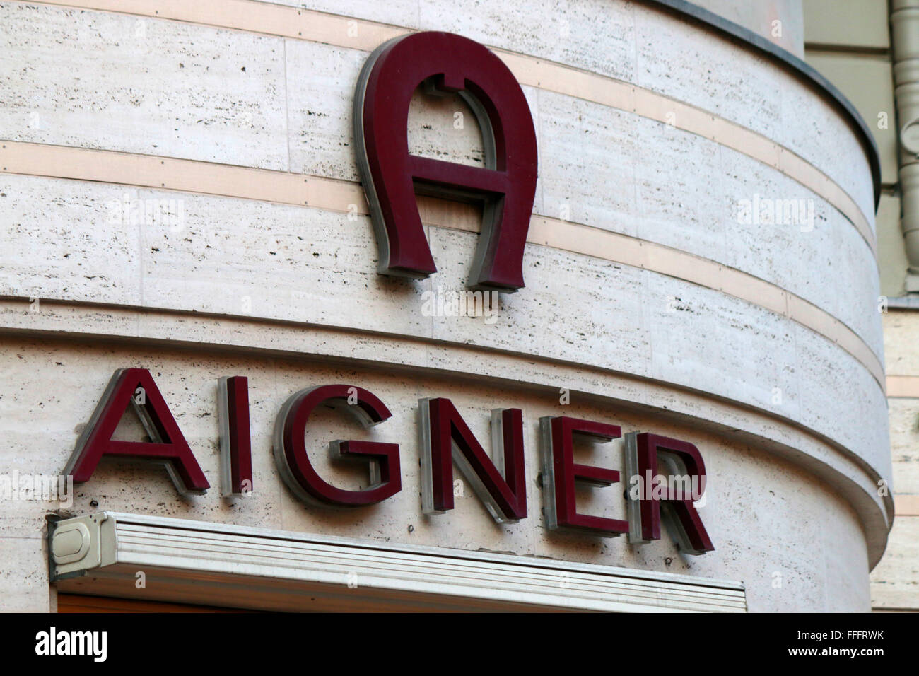 Aigner logo hi-res stock photography and images - Alamy