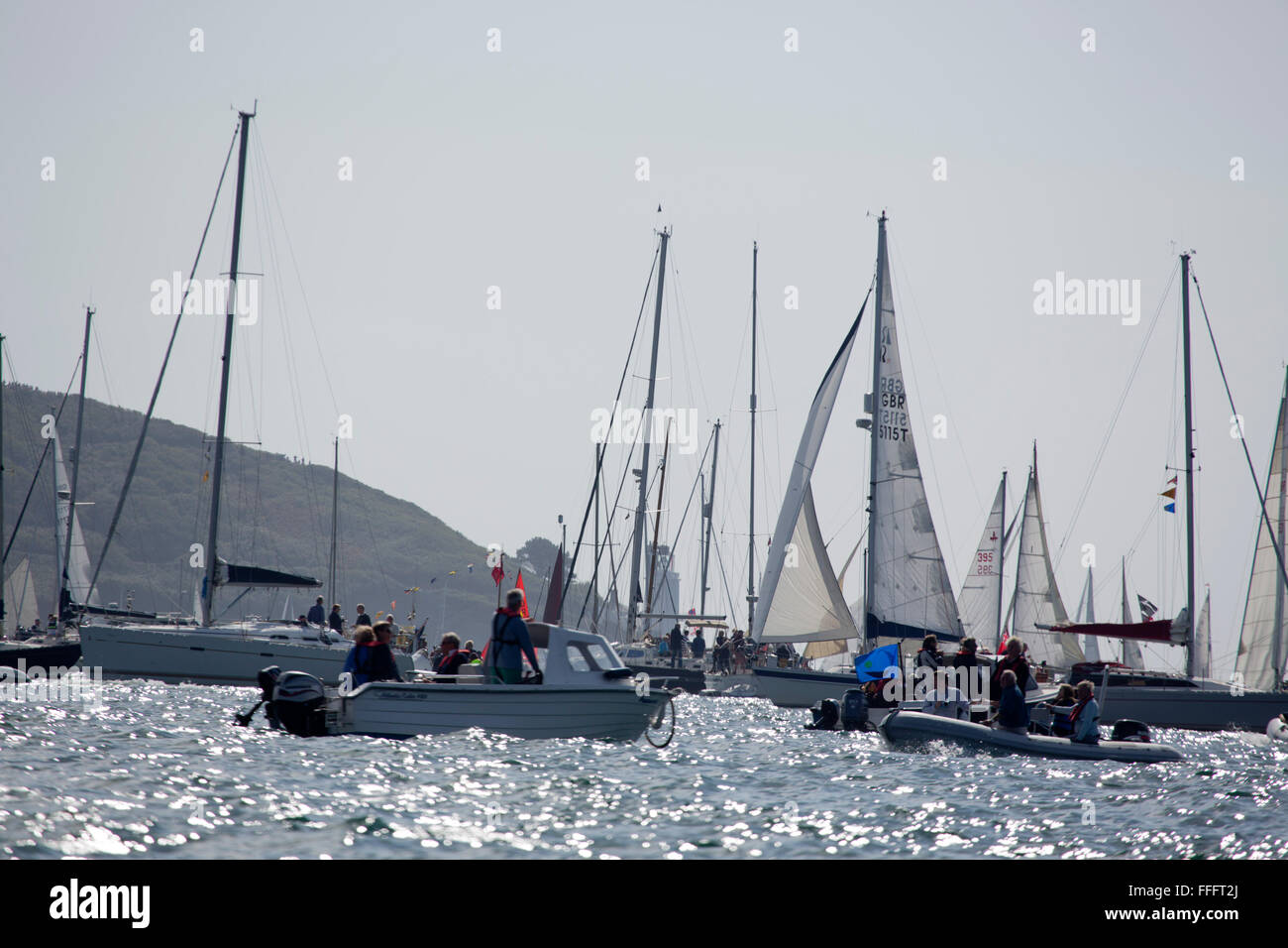 Tall Ships; Regatta; Falmouth 2014 Cornwall; UK Stock Photo Alamy