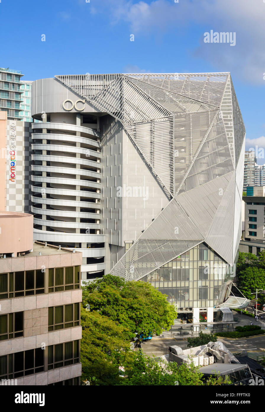 Orchard Central Shopping Mall facade from Killiney Rd, Orchard Rd ...