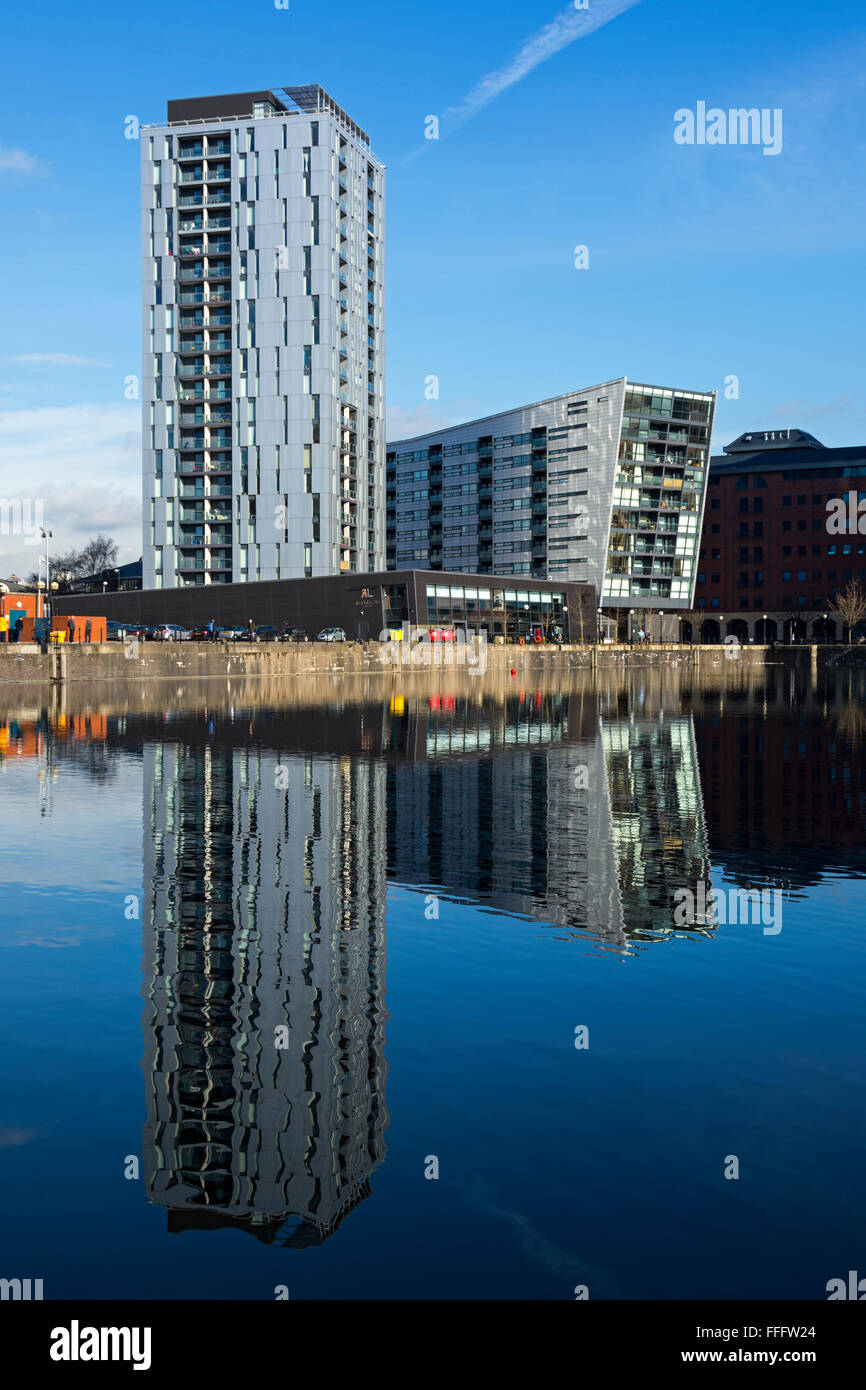 The Millennium Tower and Erie Basin apartment buildings, Erie Basin