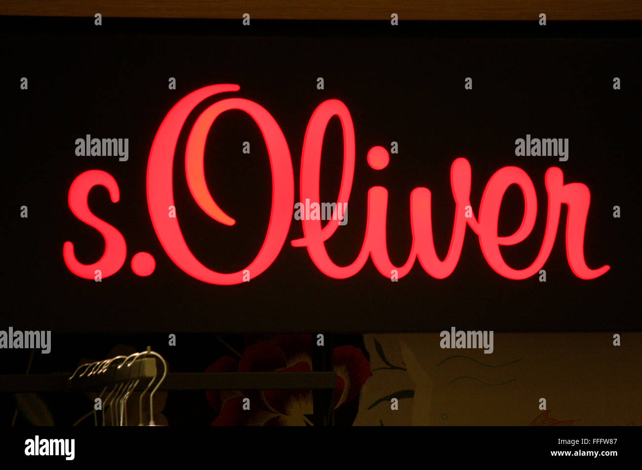 S. Oliver logo Stock Photo - Alamy