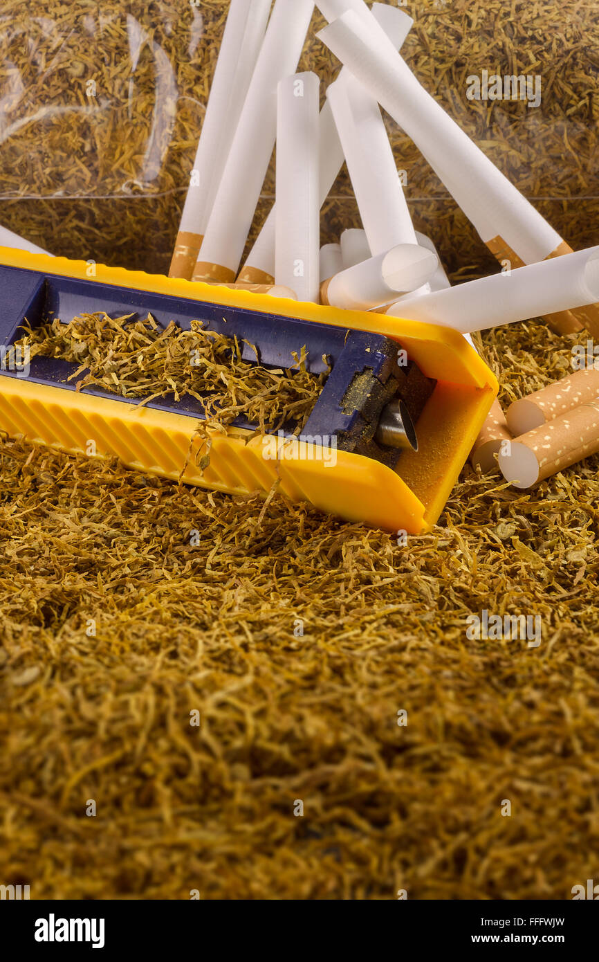 Cigarette tubes hires stock photography and images Alamy