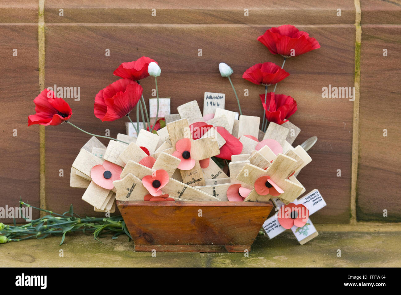 Remembering Our Fallen Hero S Of War Stock Photo Alamy