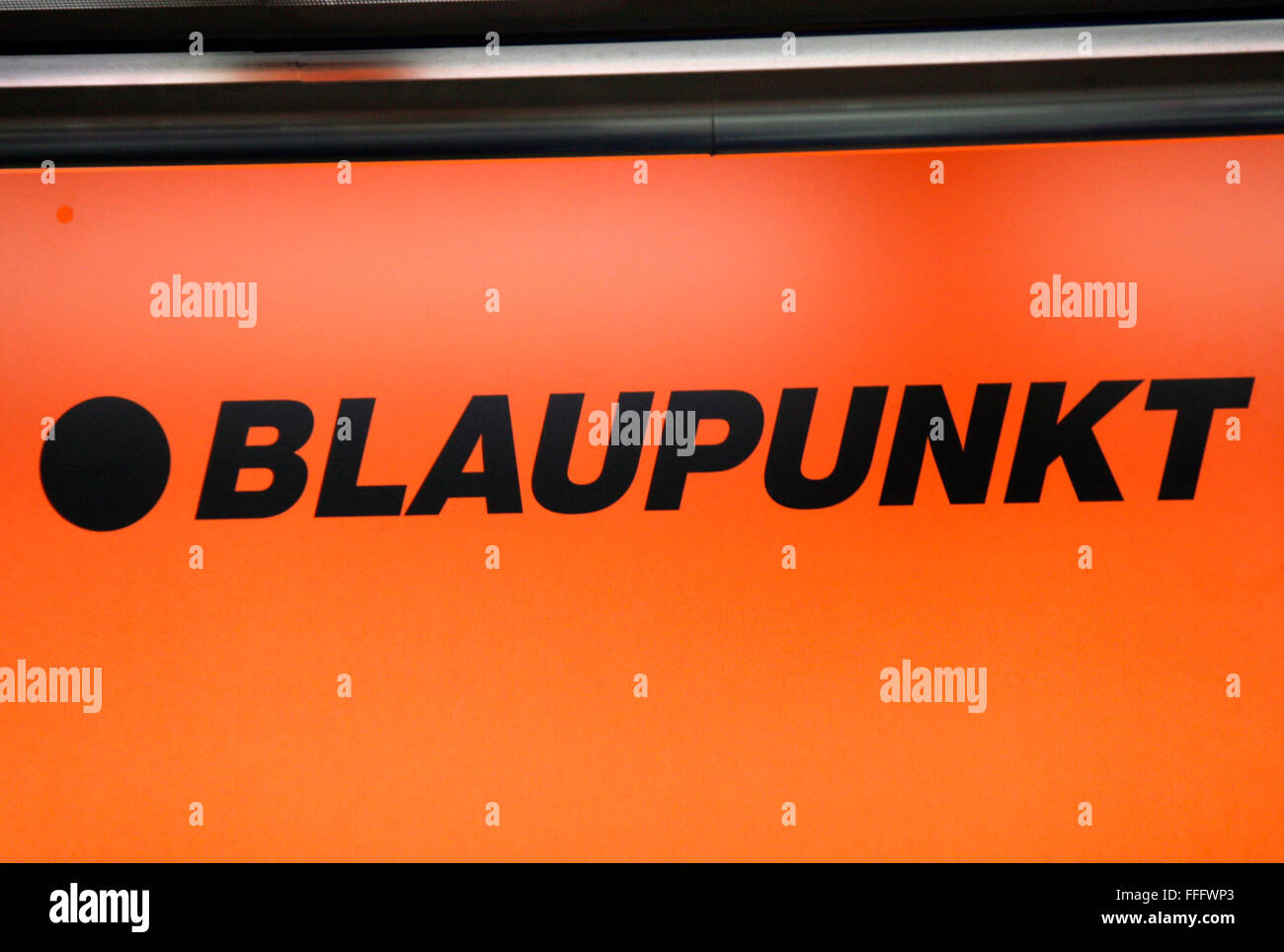 Markenname: 'Blaupunkt', Dezember 2013, Berlin. Stock Photo