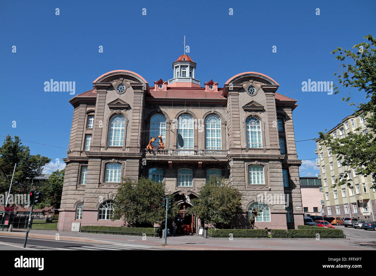 The Finnish Museum of Natural History, Helsinki, Finland. Stock Photo