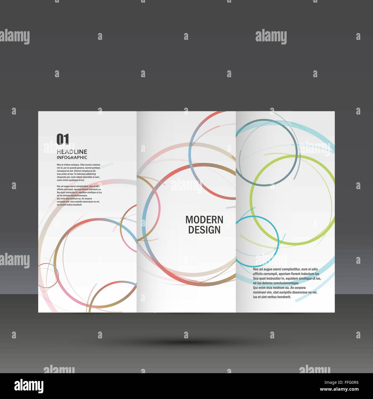 Vector abstract circle set Stock Vector Image & Art - Alamy