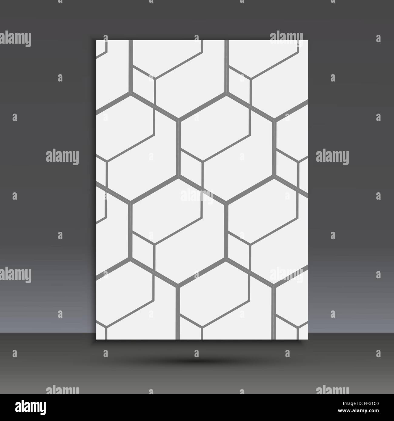 Vector abstract hexagon set Stock Vector Image & Art - Alamy