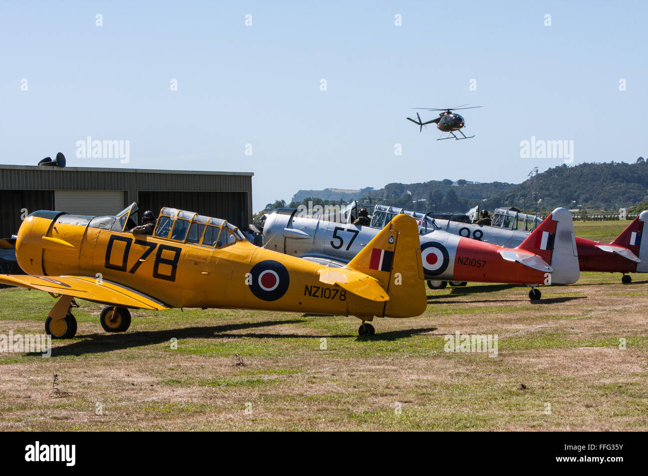 Whitianga Air Show,Coromandel Peninsula,North Island,New Zealand. Stock Photo