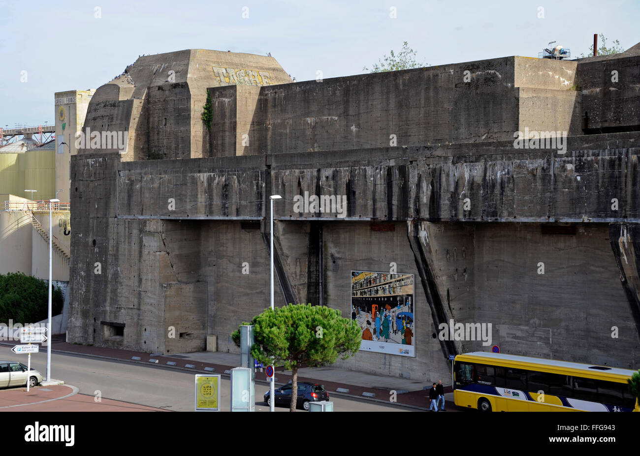 Kriegsmarine SaintNazaire submarine base, Escal'Atlantic,Loire