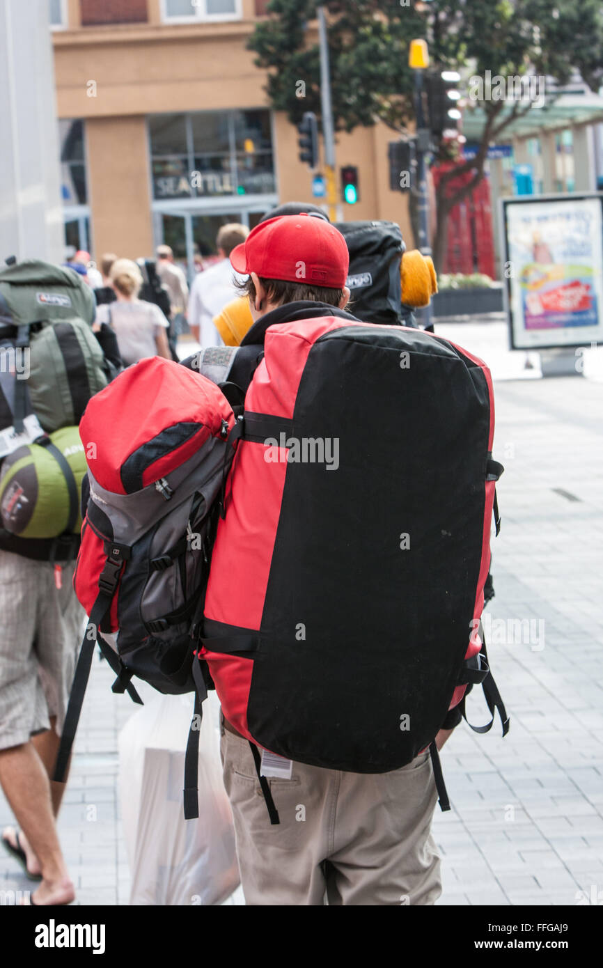 Backpackers place hi-res stock photography and images - Alamy