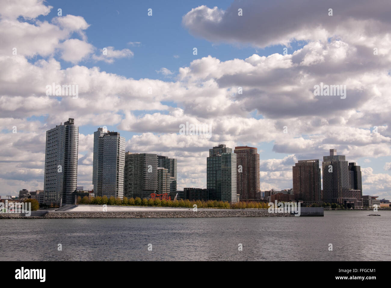 Long Island City skyline, New York Stock Photo Alamy