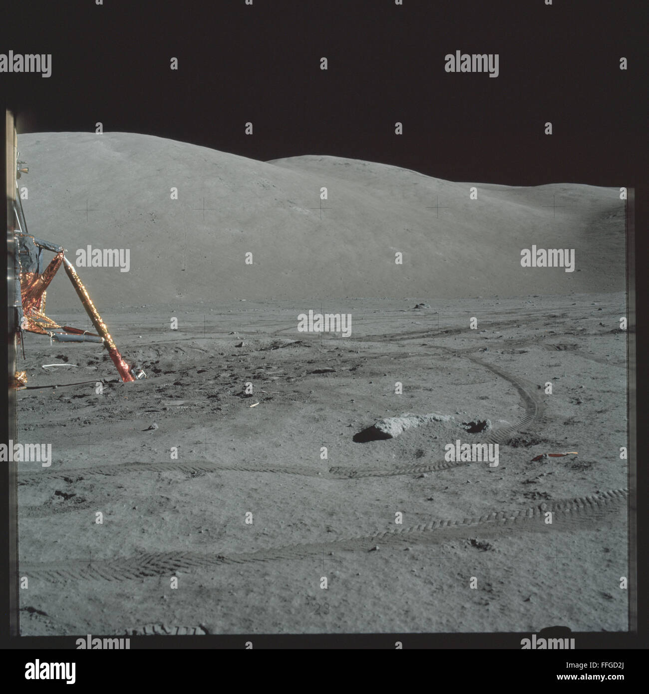 The Apollo 17 photographic archive includes rare unedited images from ...