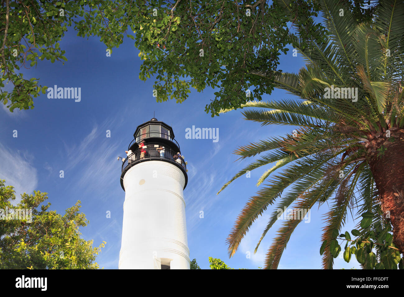 Key West Lighthouse Stock Photo Alamy