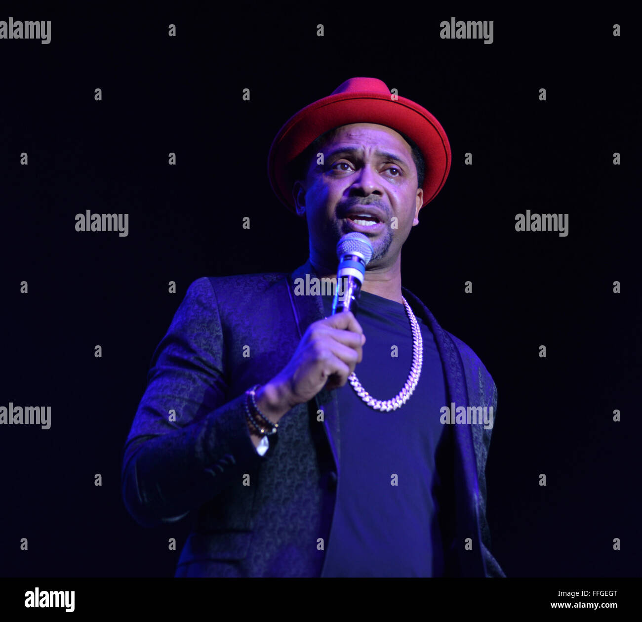 Norfolk, VIRGINIA, USA. 12th Feb, 2016. MIKE EPPS head lines the