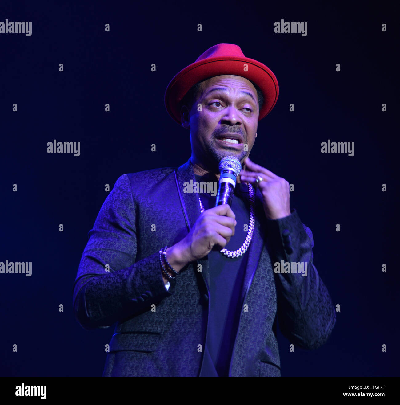 Norfolk, VIRGINIA, USA. 12th Feb, 2016. MIKE EPPS head lines the