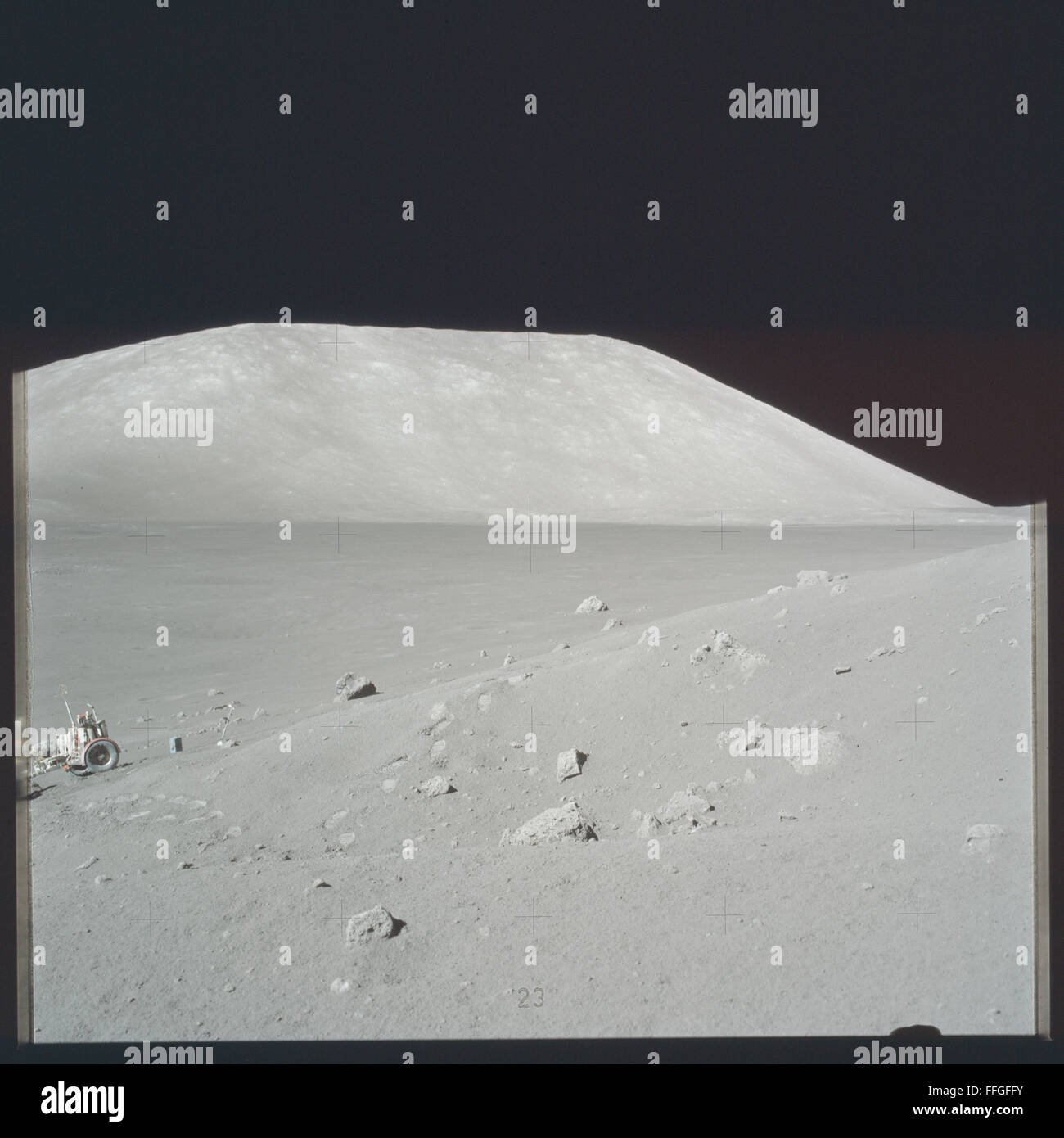 Captured in this Apollo 17 archive are key images from the final Apollo