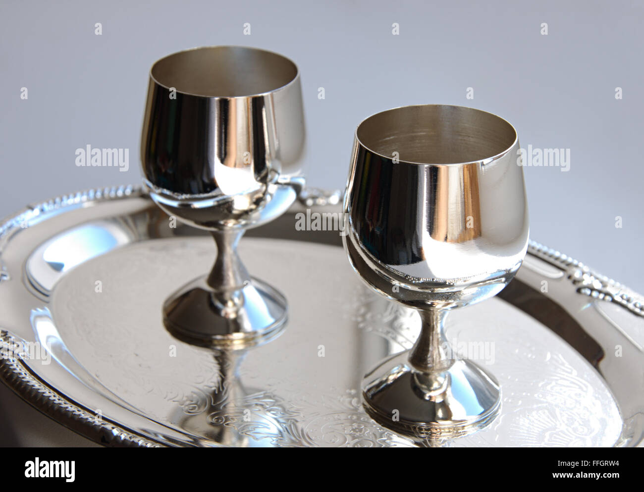 Silver glass hires stock photography and images Alamy