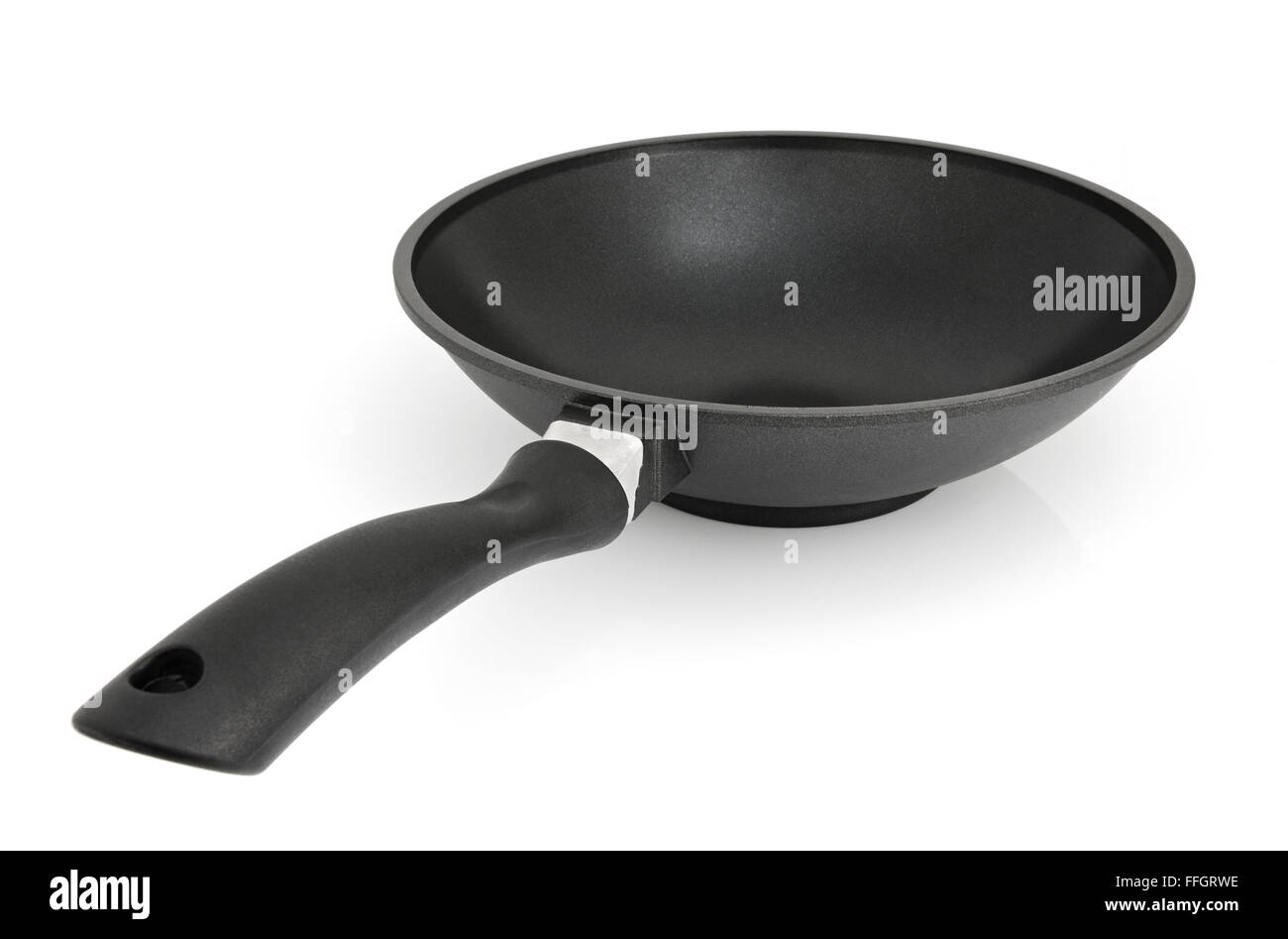 A frying pan with a teflon covering Stock Photo Alamy