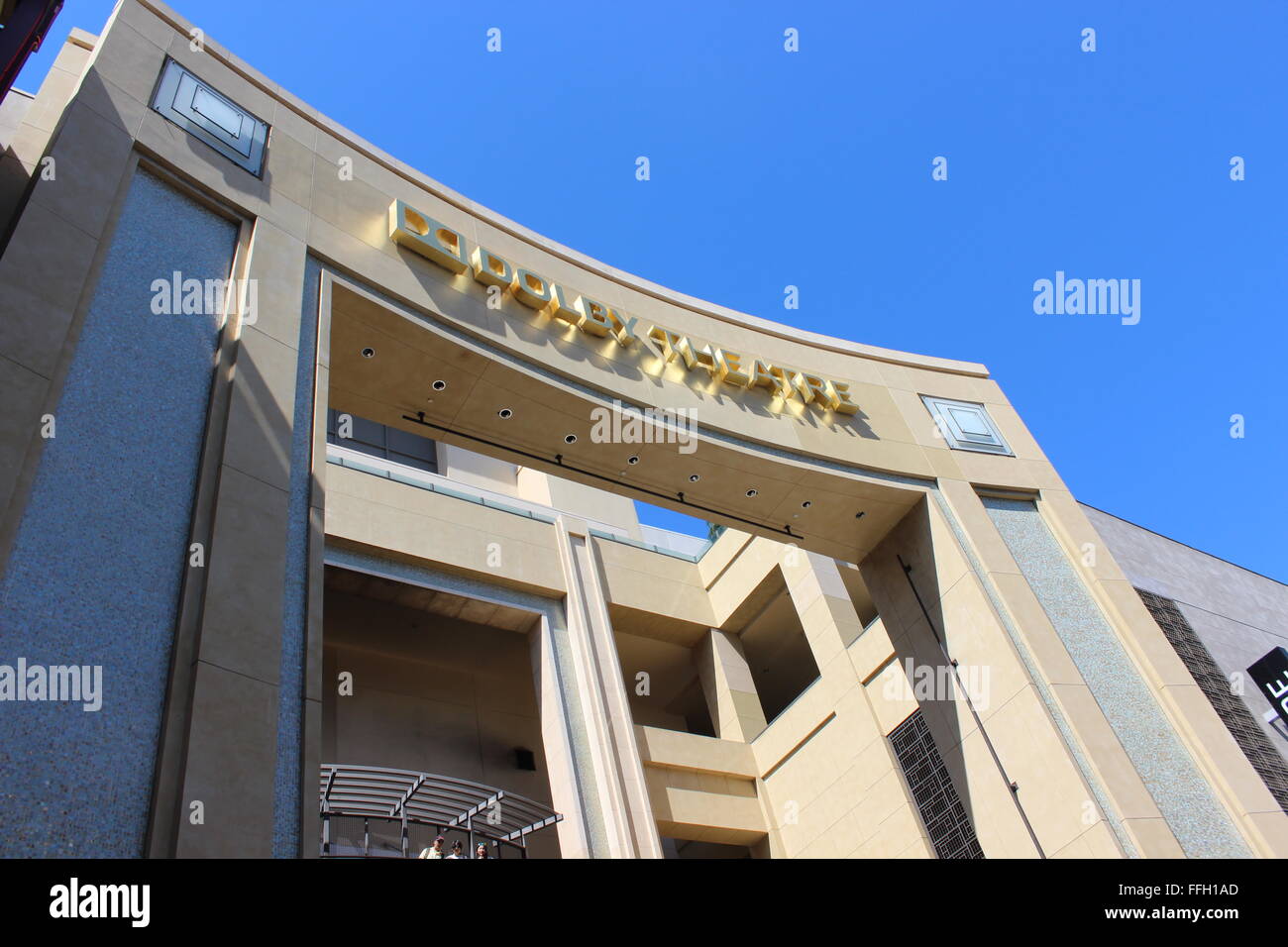 Dolby theatre in Hollywood Stock Photo