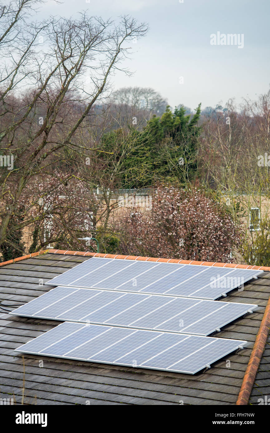 Solar panels roof london hires stock photography and images Alamy