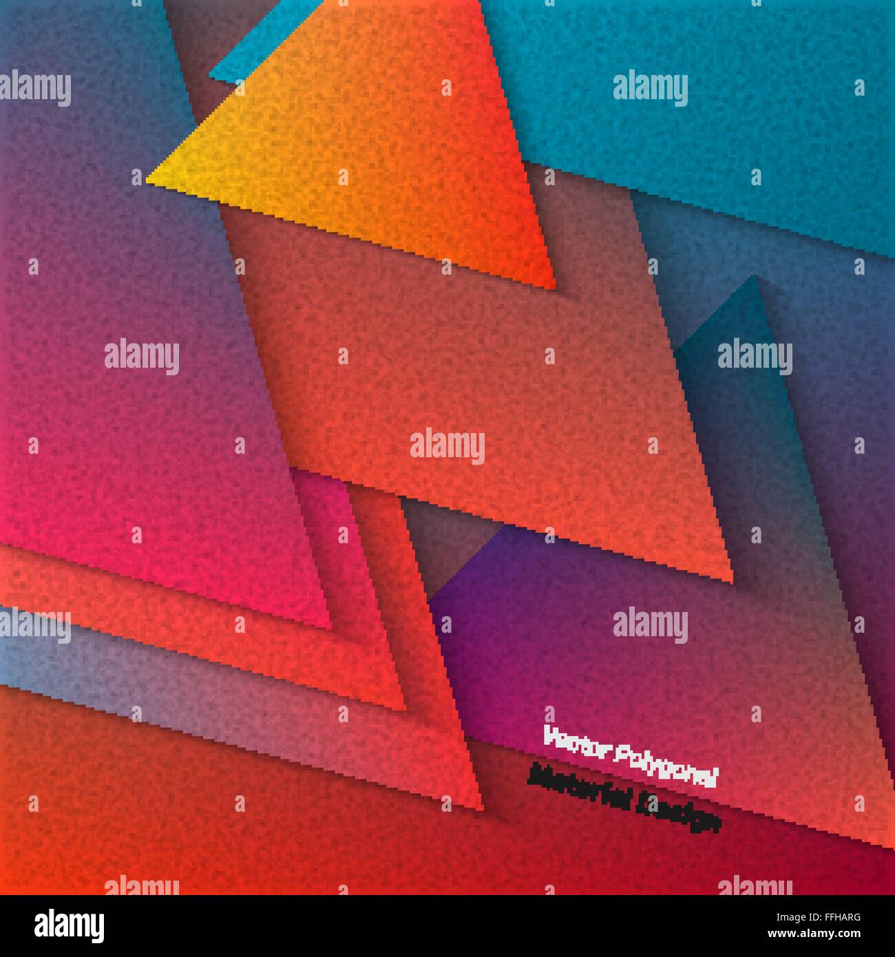 Polygonal Material Design Stock Vector Image & Art - Alamy