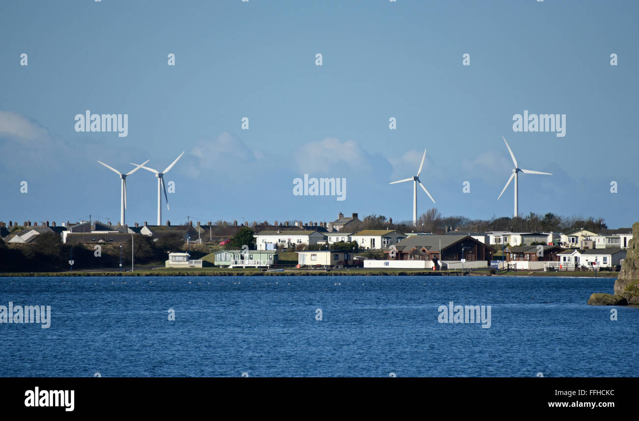 Port Haverigg Holiday Park. Haverigg, Millom, Cumbria, England, United