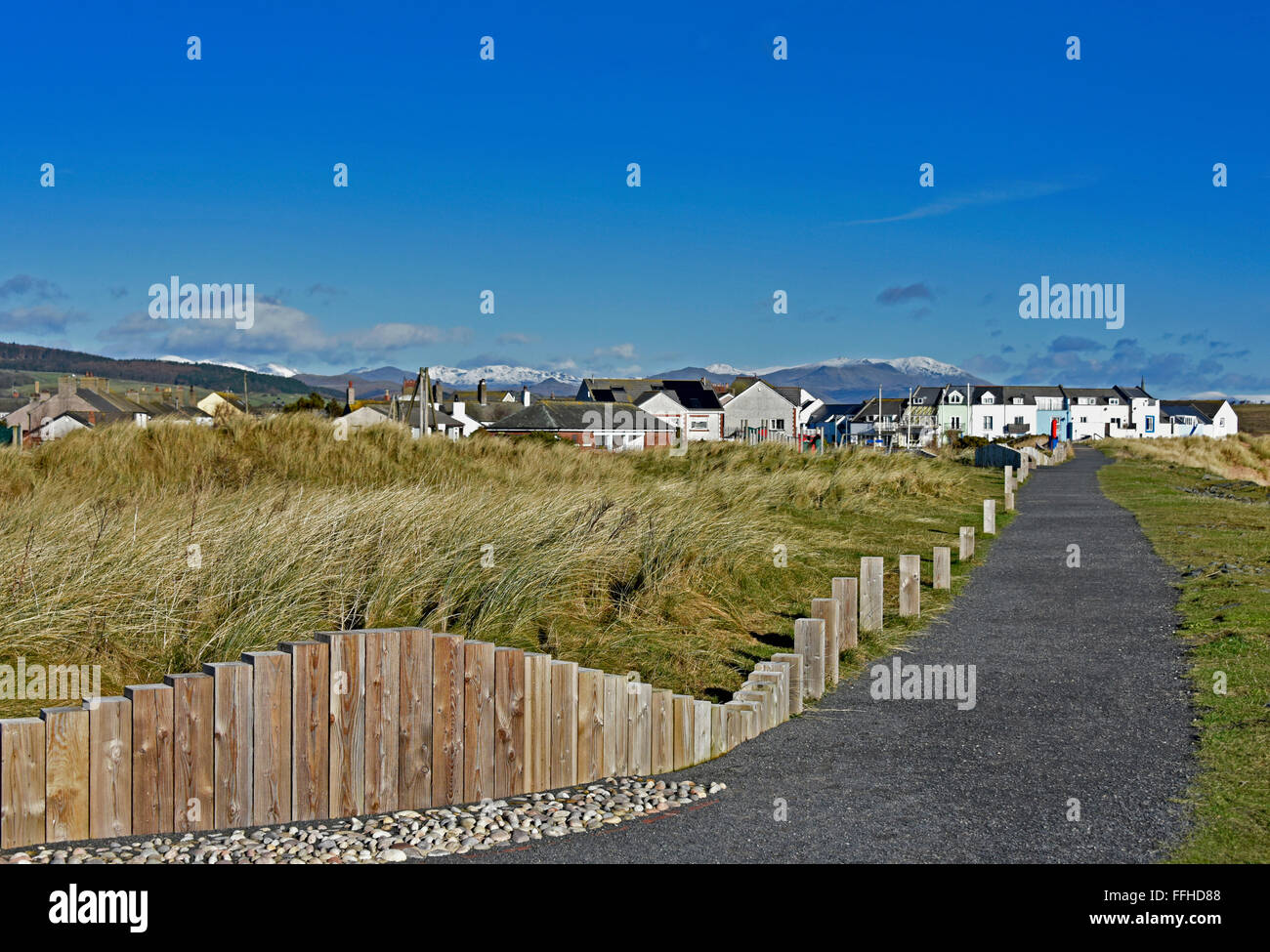 Haverigg, Millom, Cumbria, England, United Kingdom, Europe Stock Photo