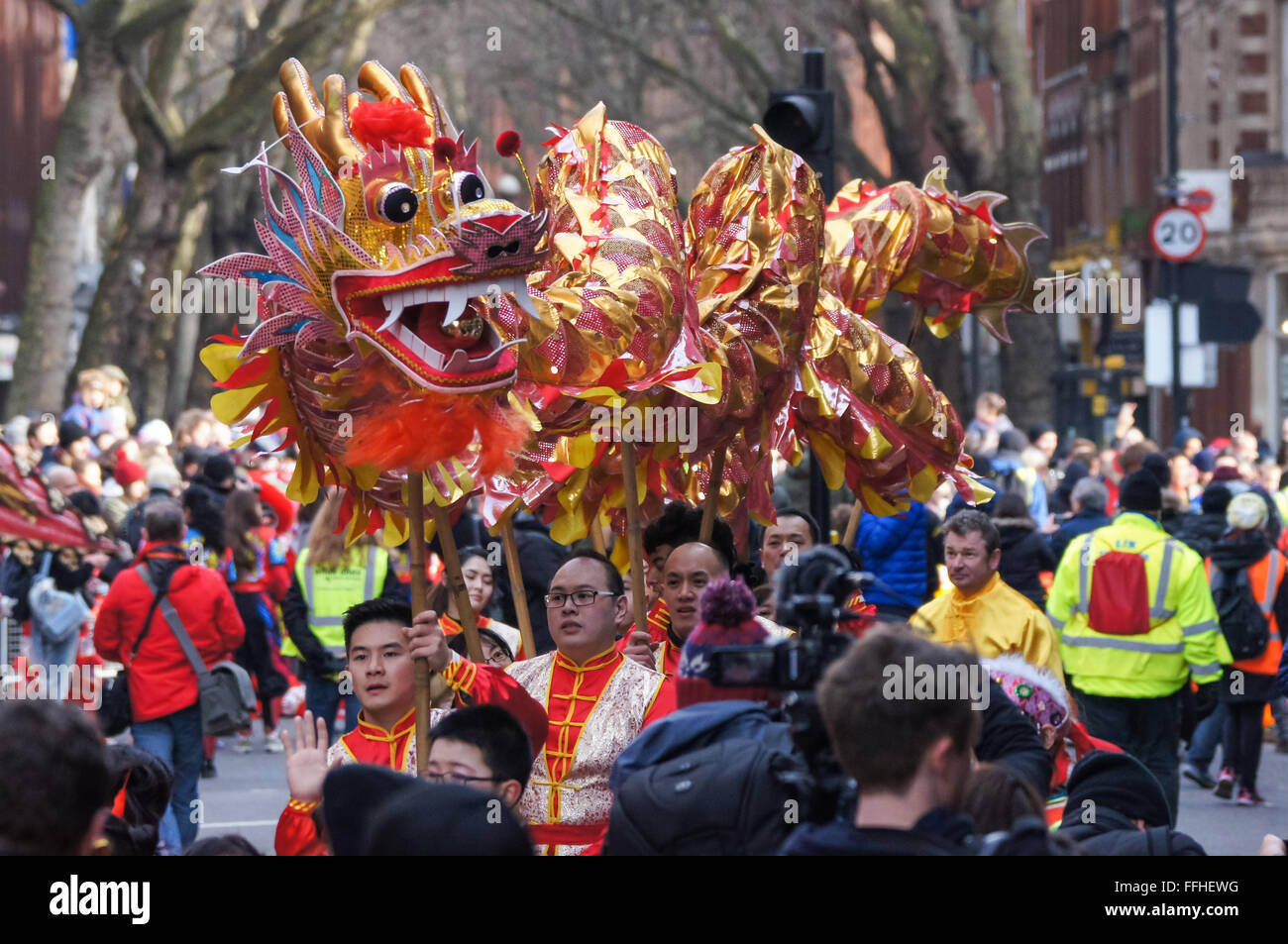 Chinese New Year celebrations in London, England United Kingdom UK Stock Photo