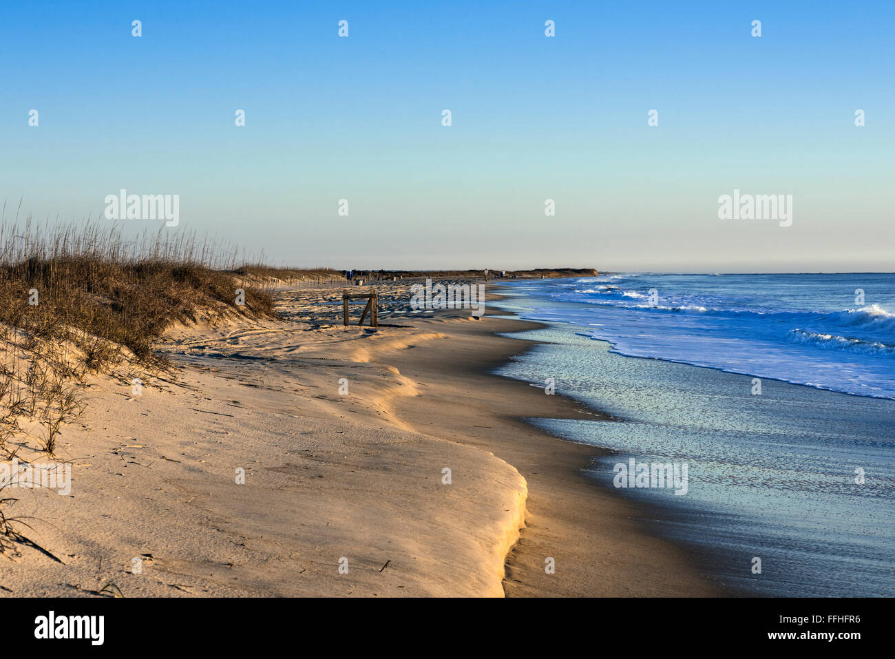 Sunrise at Carolina Beach, North Carolina, USA Stock Photo