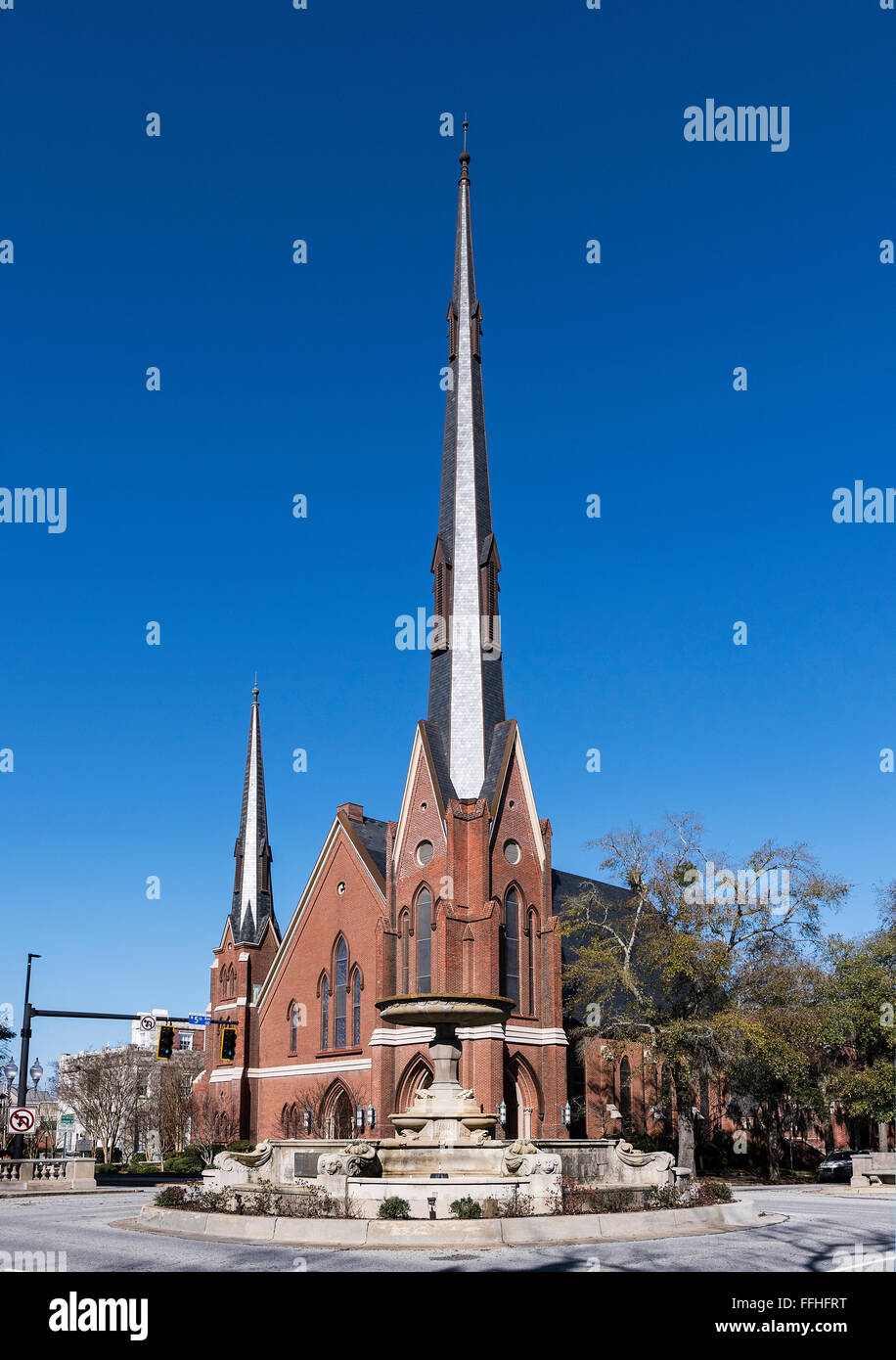 First Baptist Church, Wilmington, North Carolina, USA Stock Photo