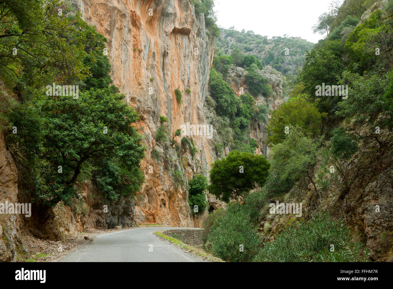 Griechenland, Kreta, Nordwesten, Theresiano-Schlucht südlich von Hania, Stock Photo