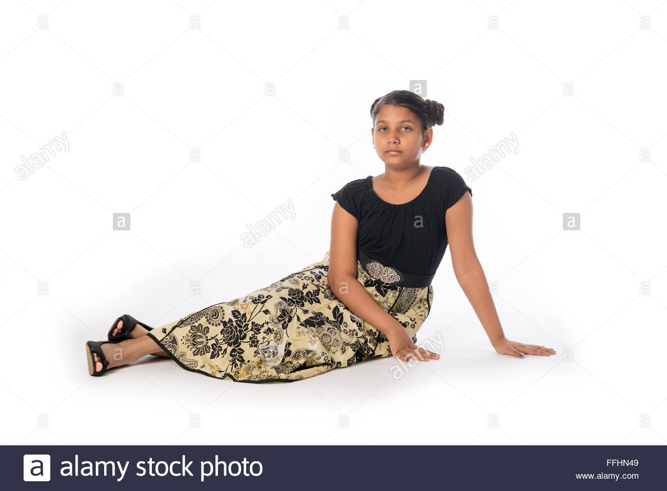 Indian Girl Cut Out Stock Images & Pictures - Alamy