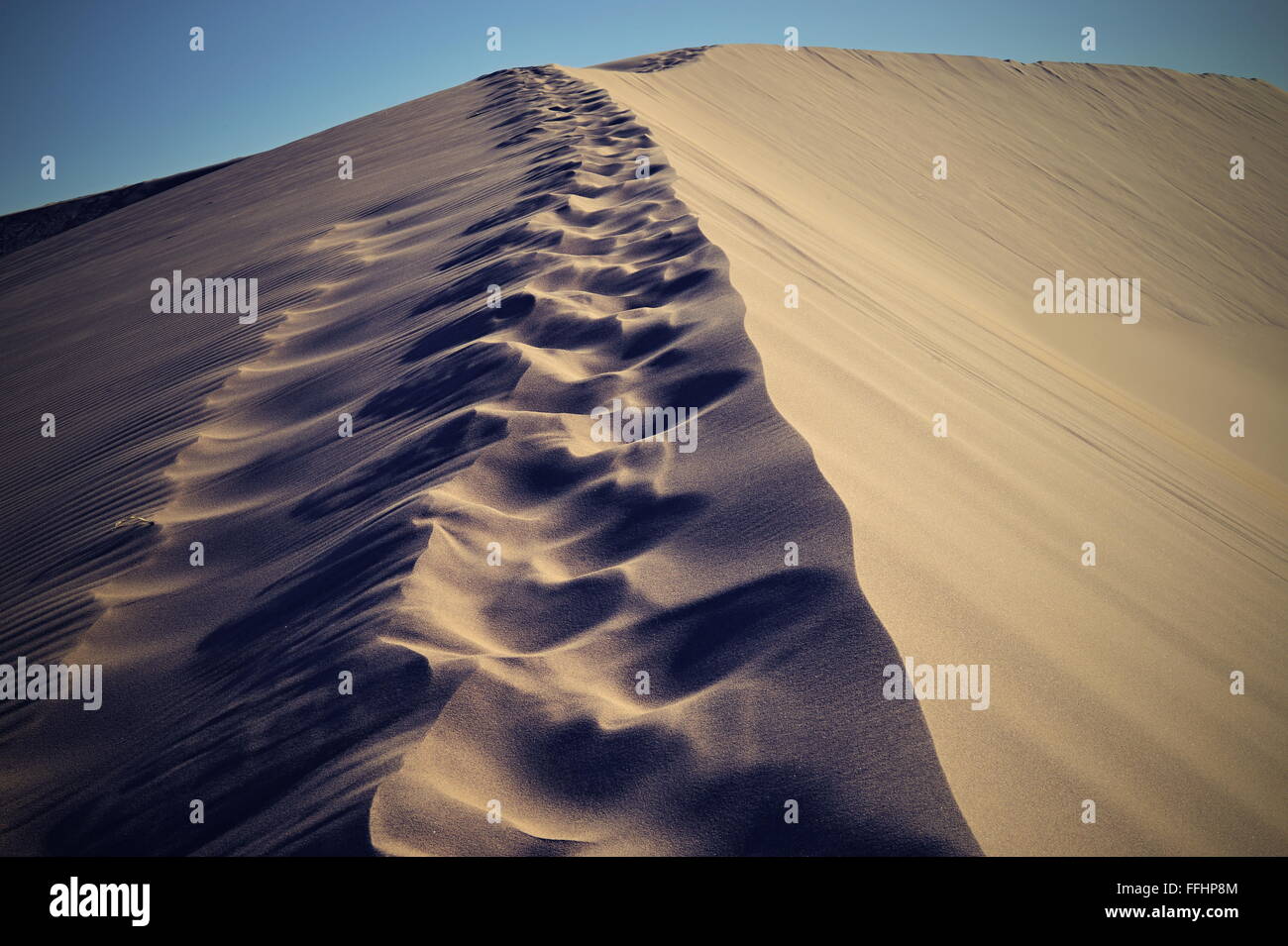 sand Sahara desert in Morocco near Mhamid Stock Photo - Alamy