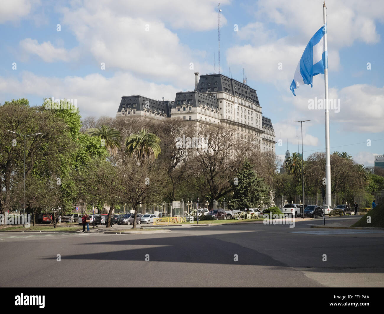 Buenos Aires, Argentina  - 20th October 2015: Libertador Building, Stock Photo