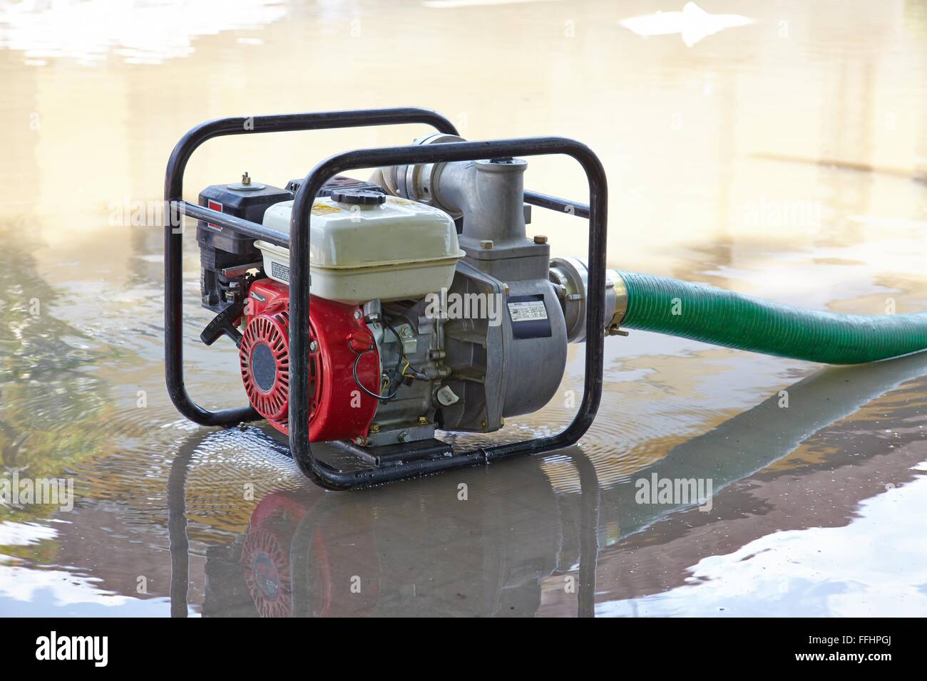 Water Pumping Machine Stock Photo Alamy